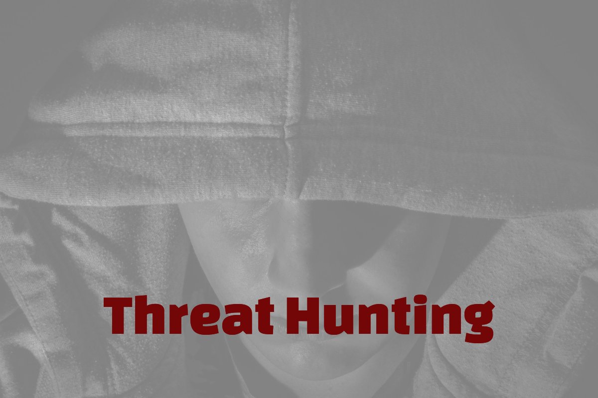 Image of hacker with hoodie related to threat hunting tools