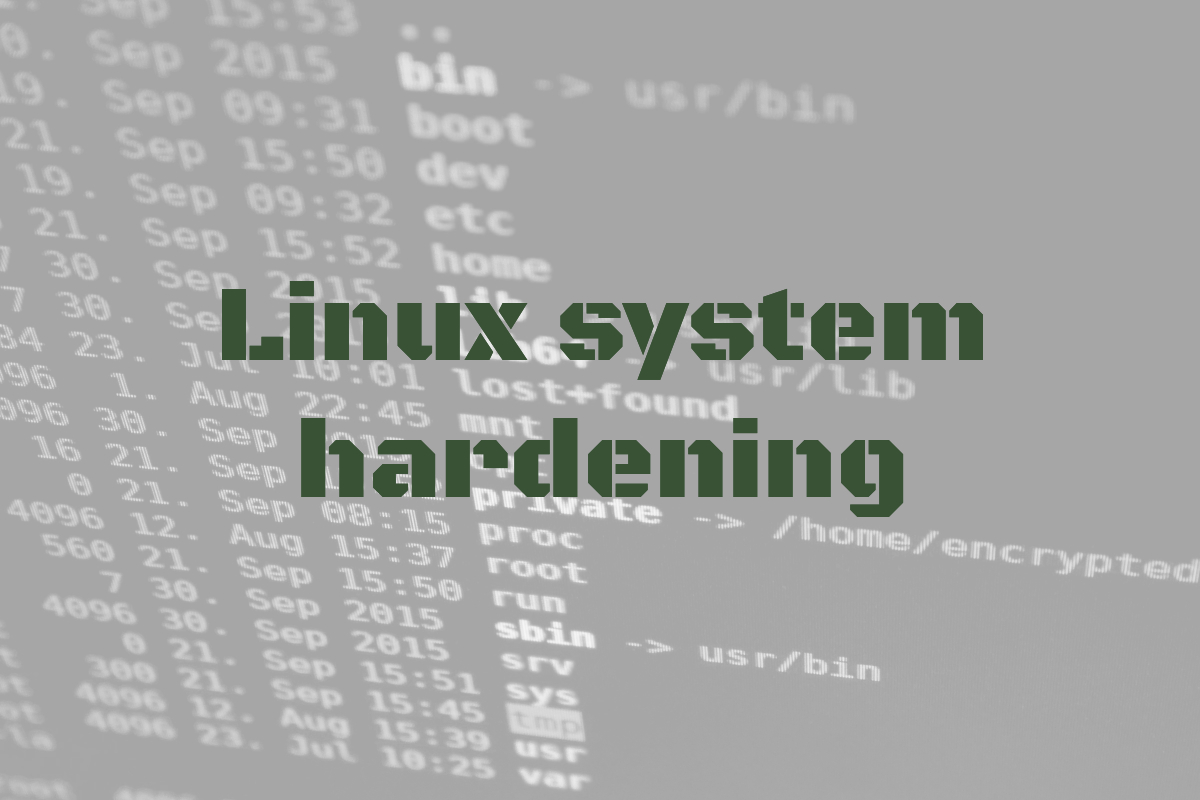 Linux hardening что это